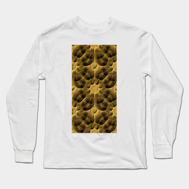 FAAFO ART Seamless Artistic Vertical Patterns 000005 Long Sleeve T-Shirt by FAAFO